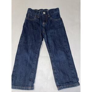 Gap Denim Lined Jeans 2T Dark Blue 100% Cotton